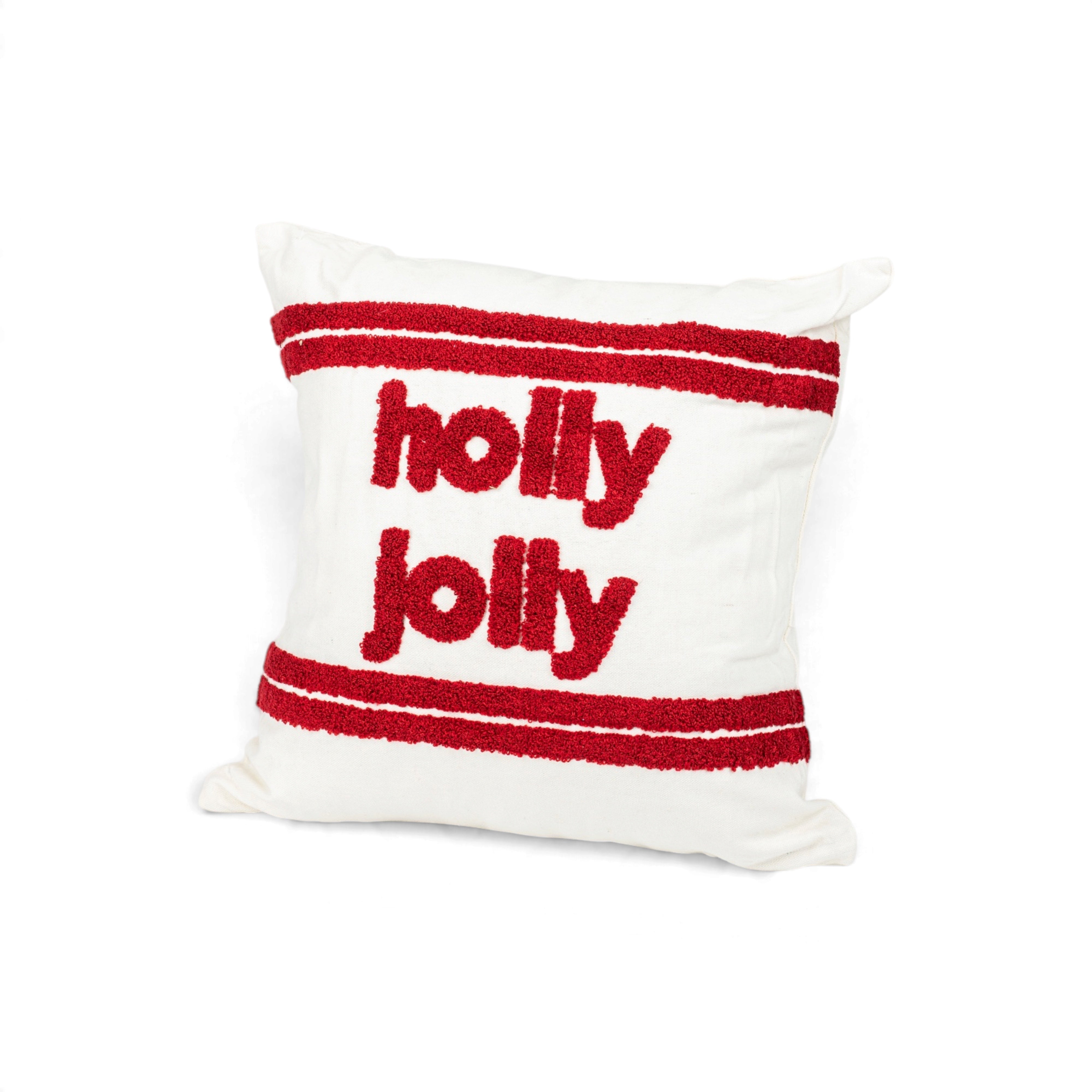 Holly Jolly Christmas Cushion Cover