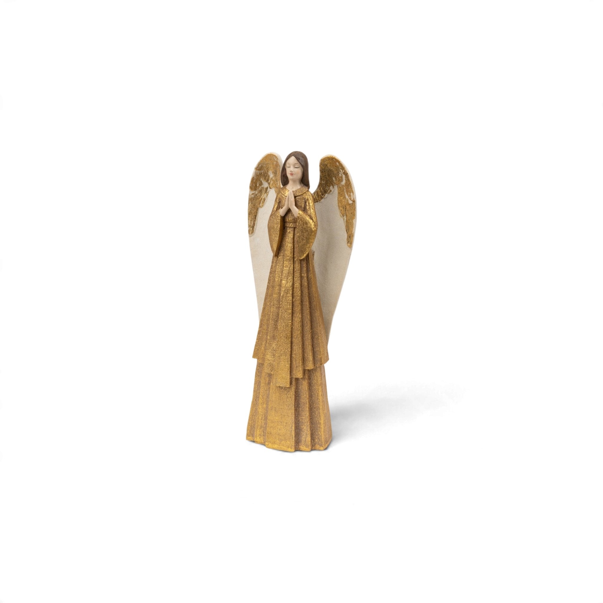 Gold Angel Figurine - Praying - Urban Home