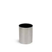 Silver Stainless Steel Ribbed Vases - Urban Home