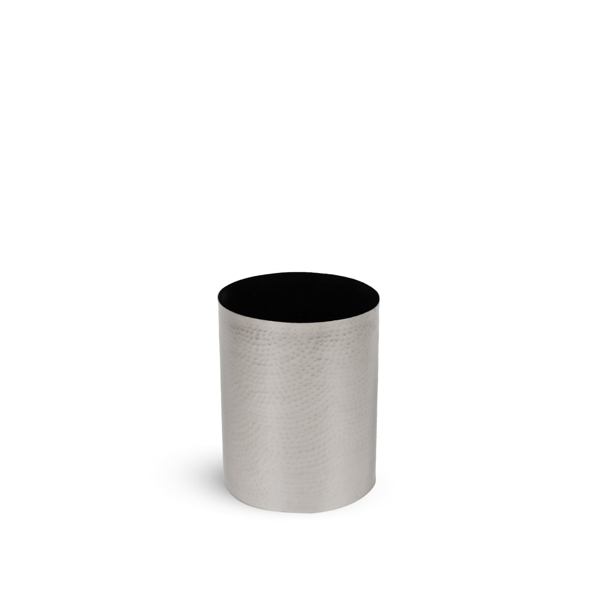 Silver Stainless Steel Ribbed Vases - Urban Home