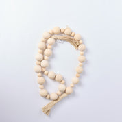 Wooden bead decoration