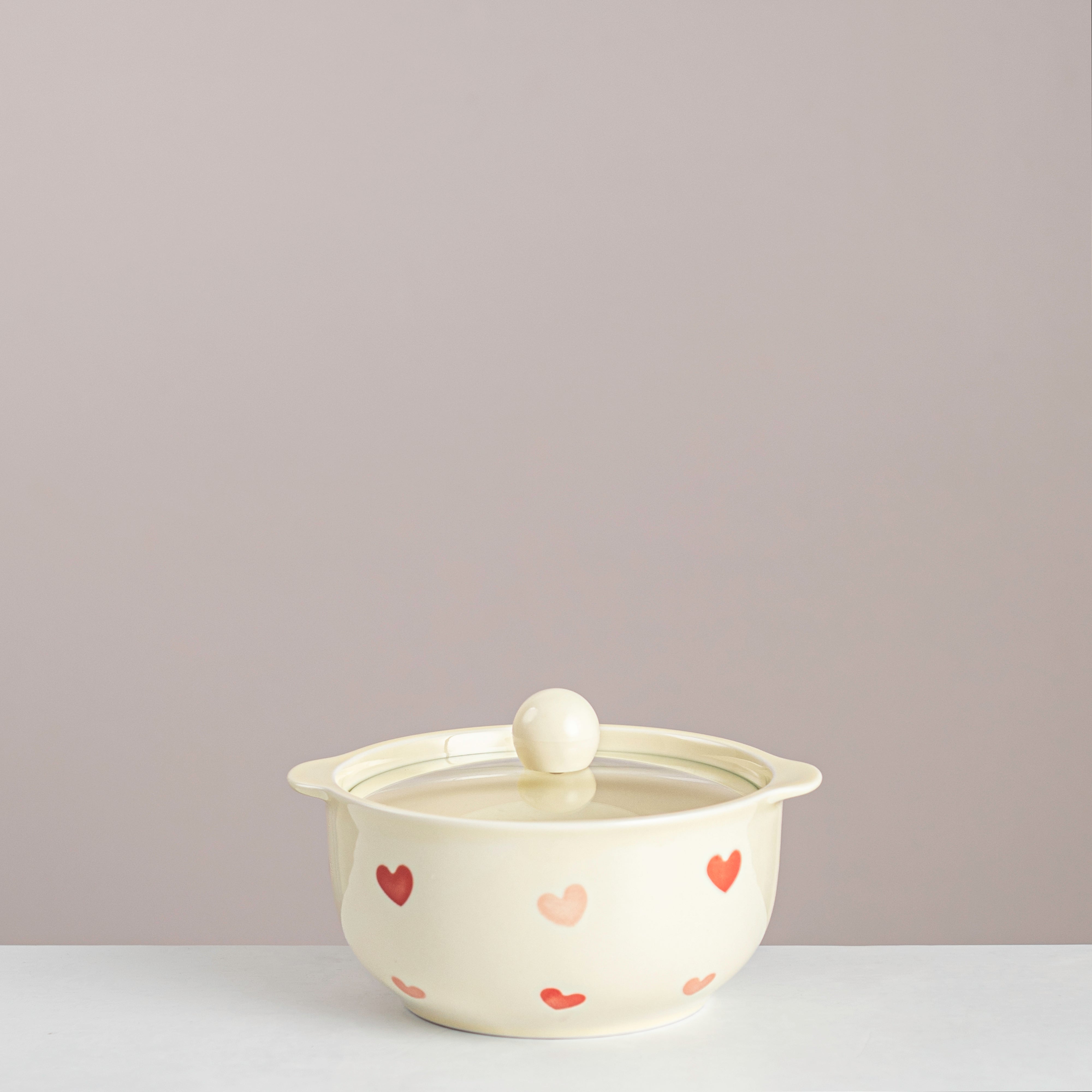 Ceramic Noodle & Sweet Pot with Lid