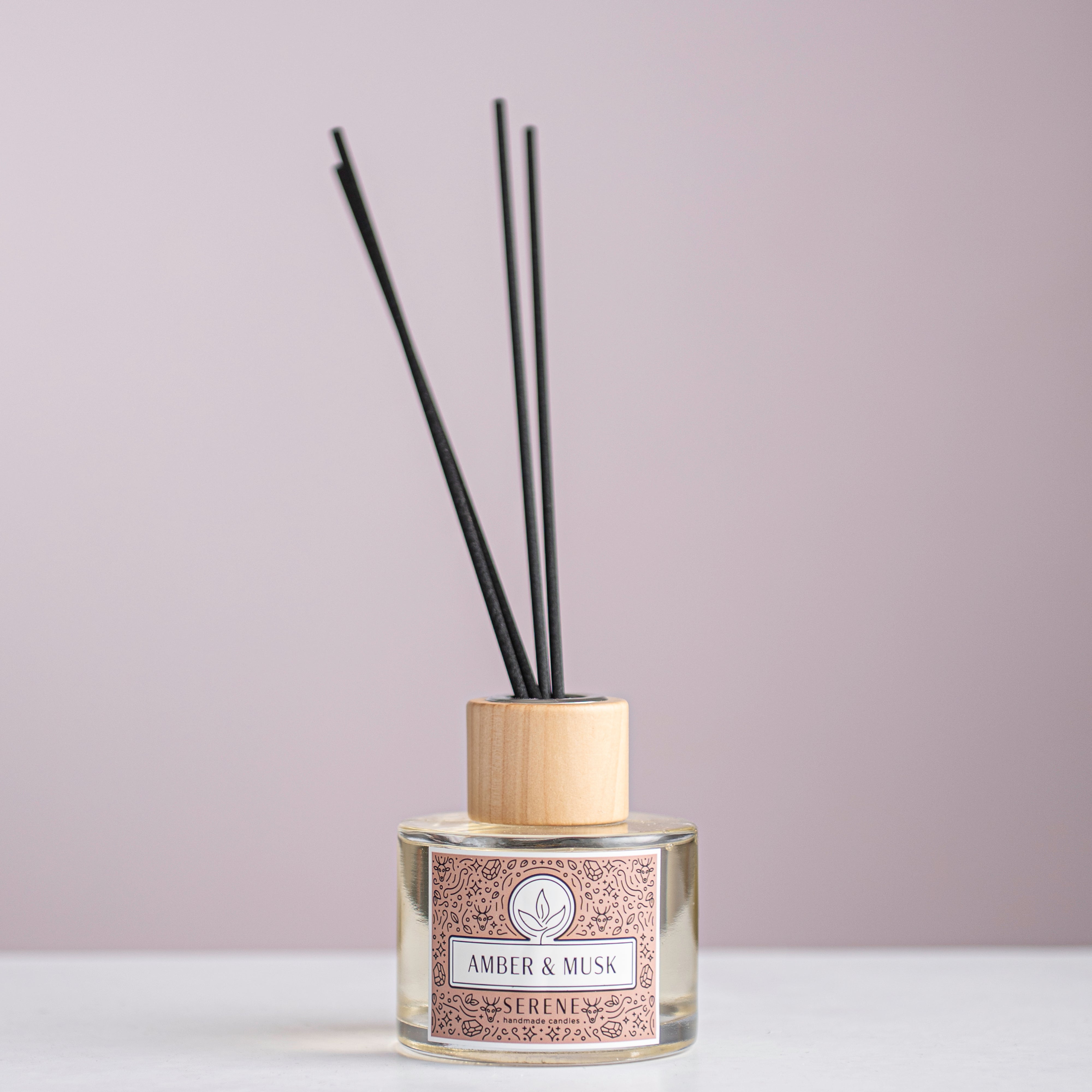 Serene Amber & Musk Reed Diffuser