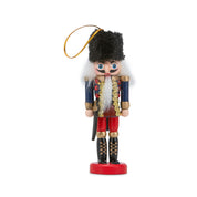 Nutcracker black and red 12cm 4pcs set