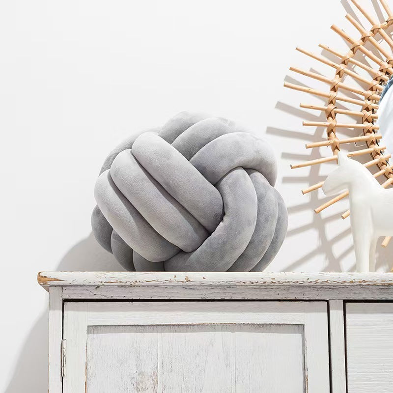 Knot Plush Cushion