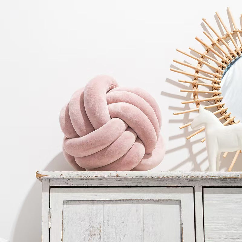 Knot Plush Cushion