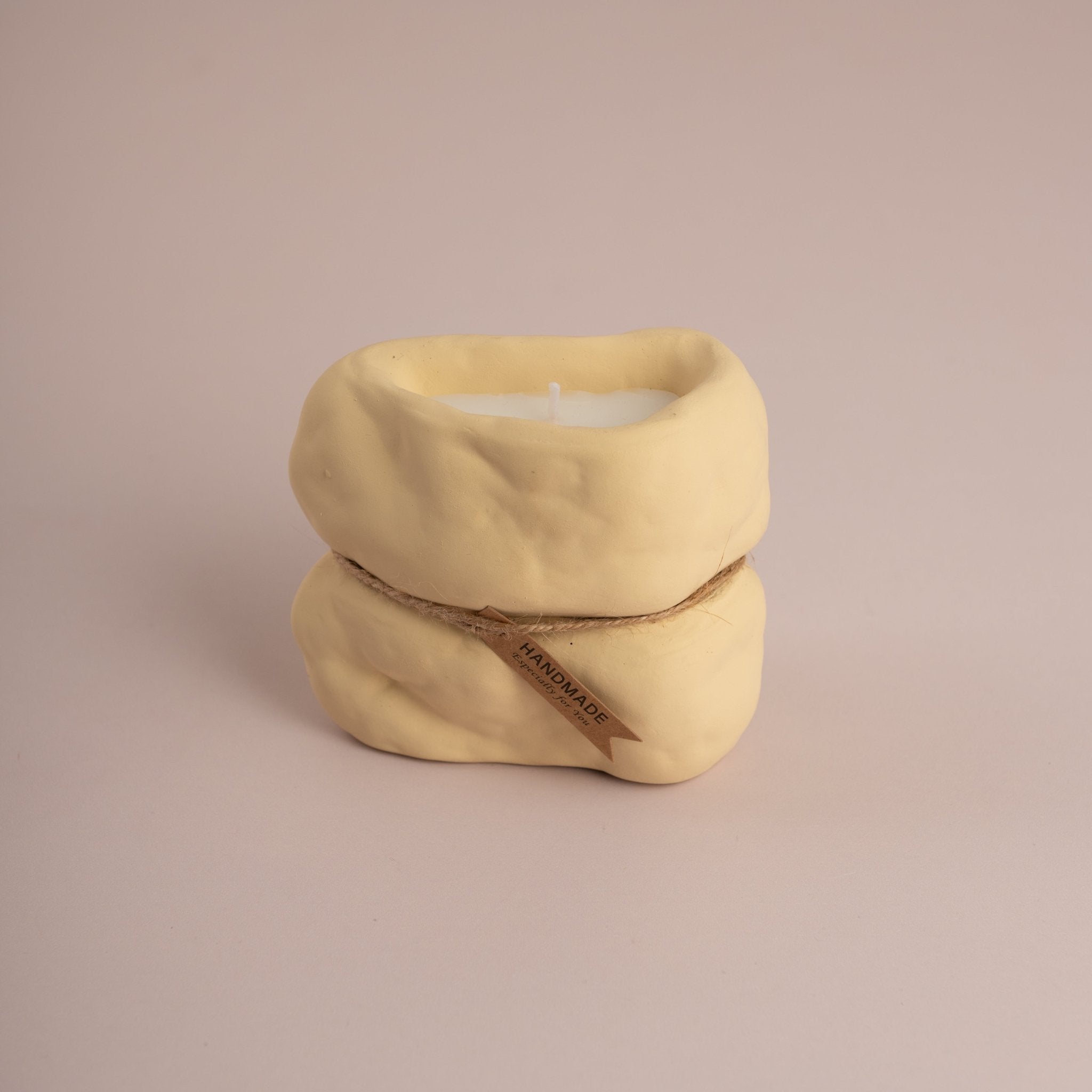 Organic Wabi - Sabi Sculptural Candle - Urban Home