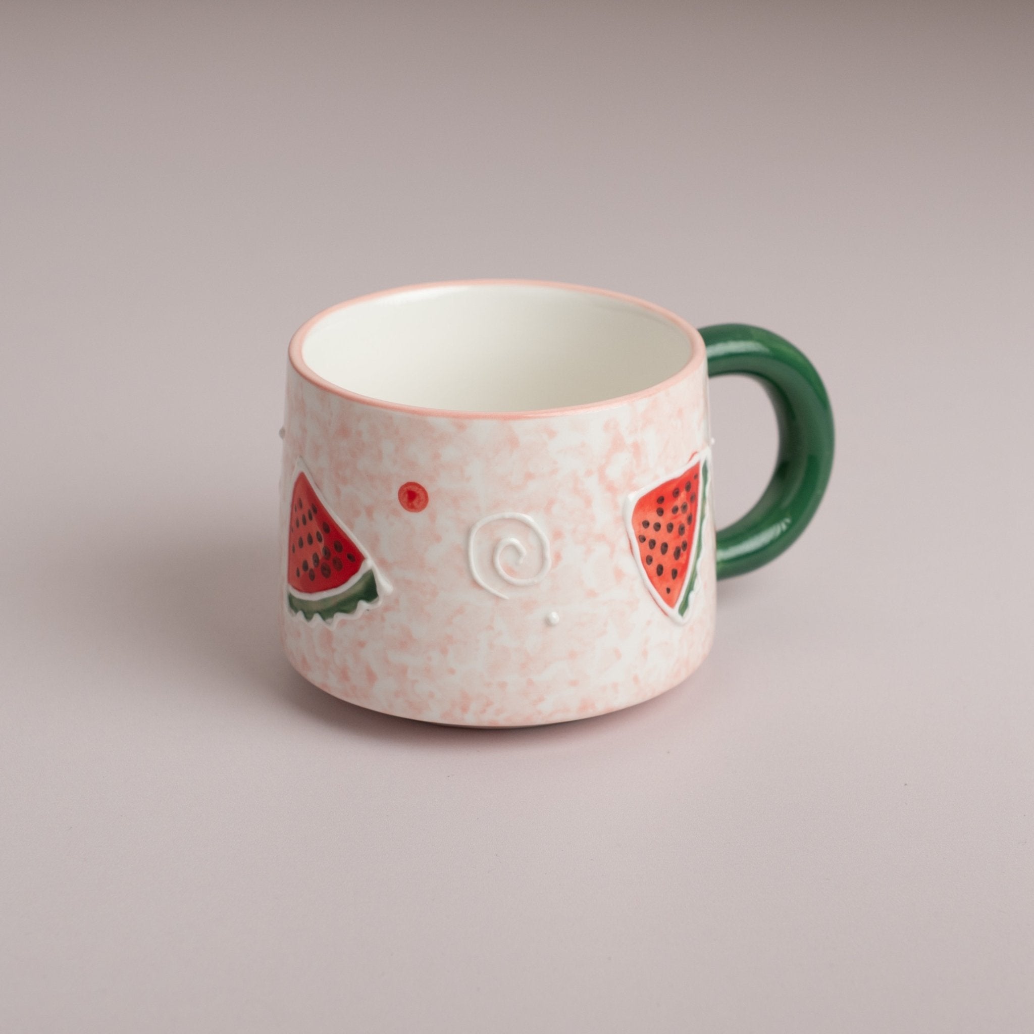 Watermelon Hand - Painted Mug - Urban Home