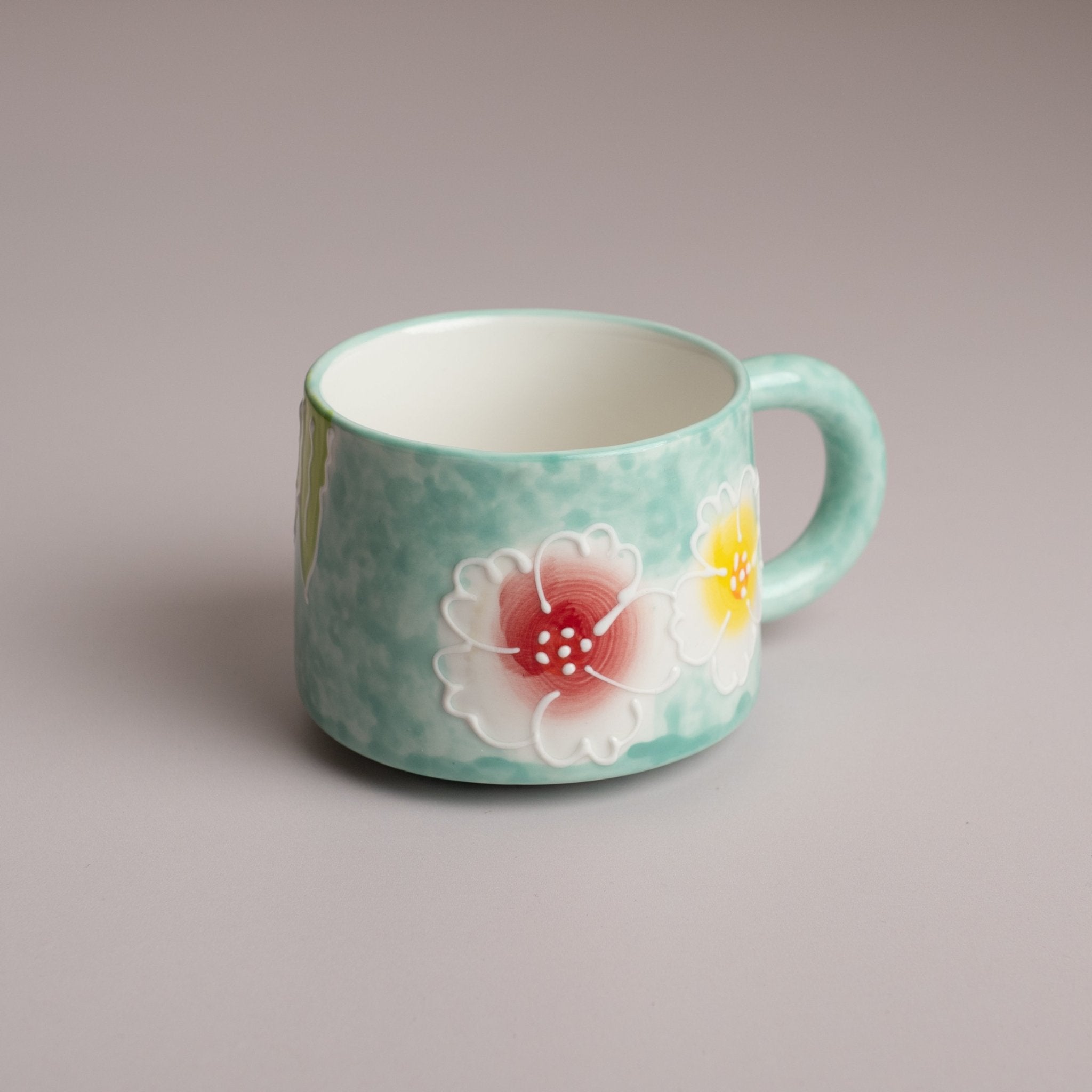 Flower Hand - Painted Mug - Urban Home