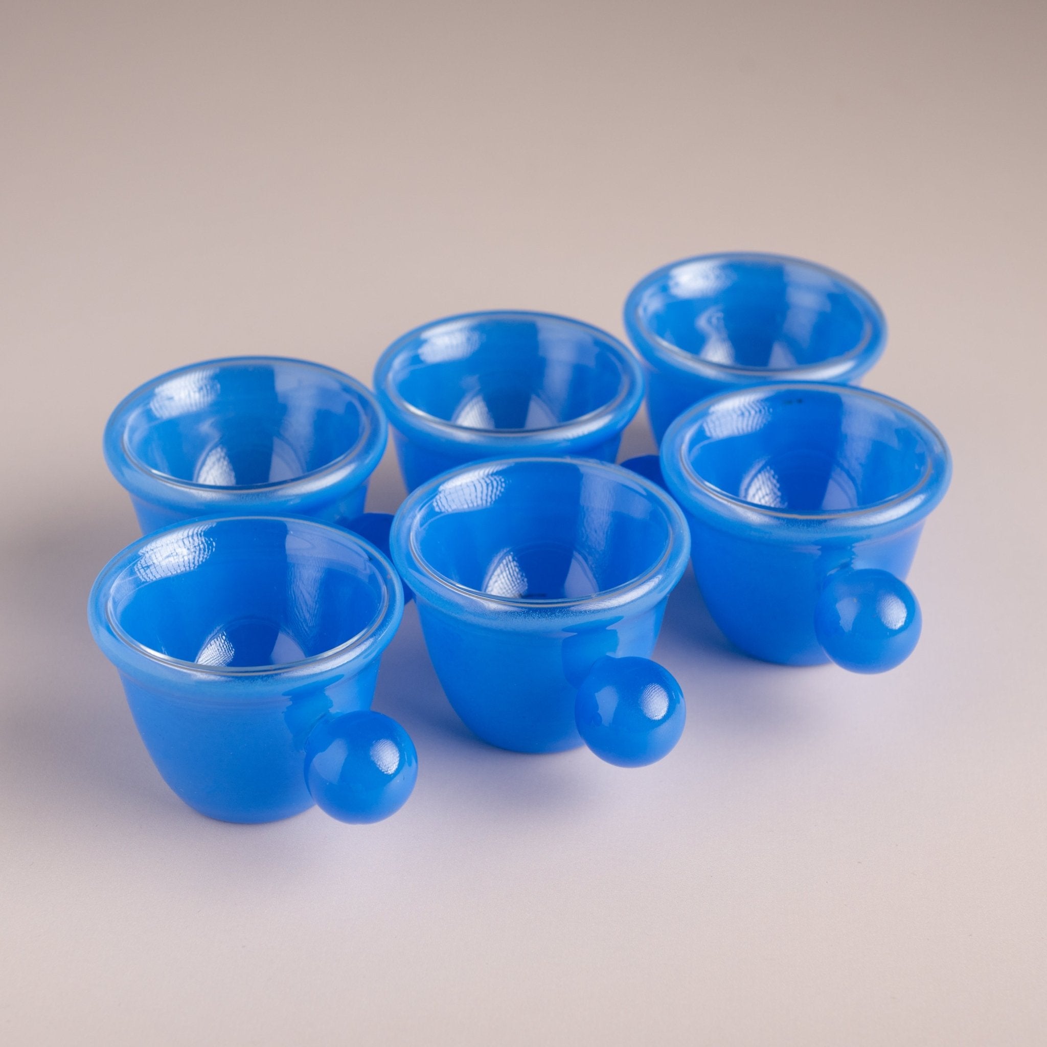 Orb Handle Double Wall Glass Cup - Urban Home