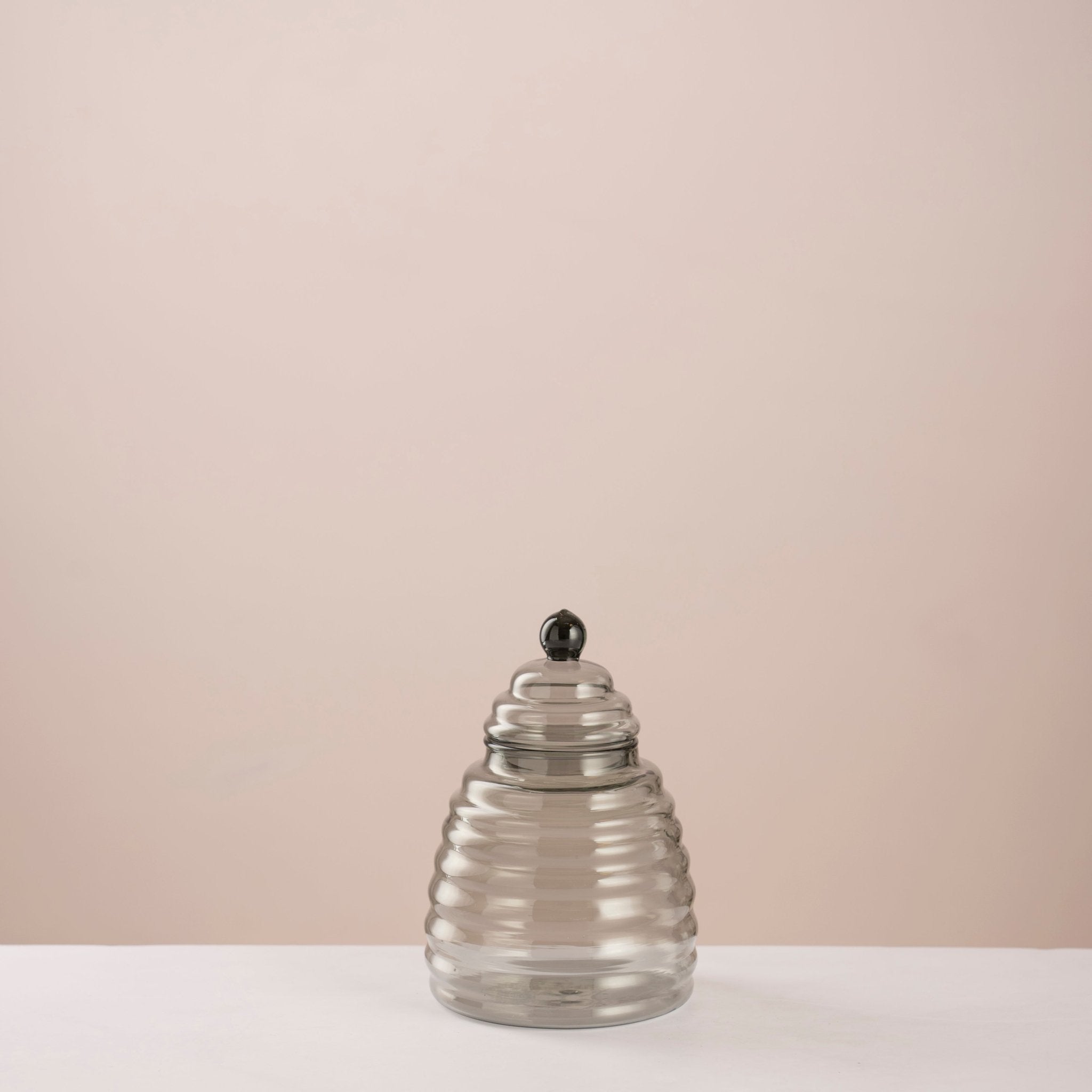 Ribbed Plexi Honey Pot - Urban Home