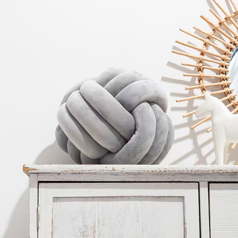Modern Knot Accent Cushion - Urban Home