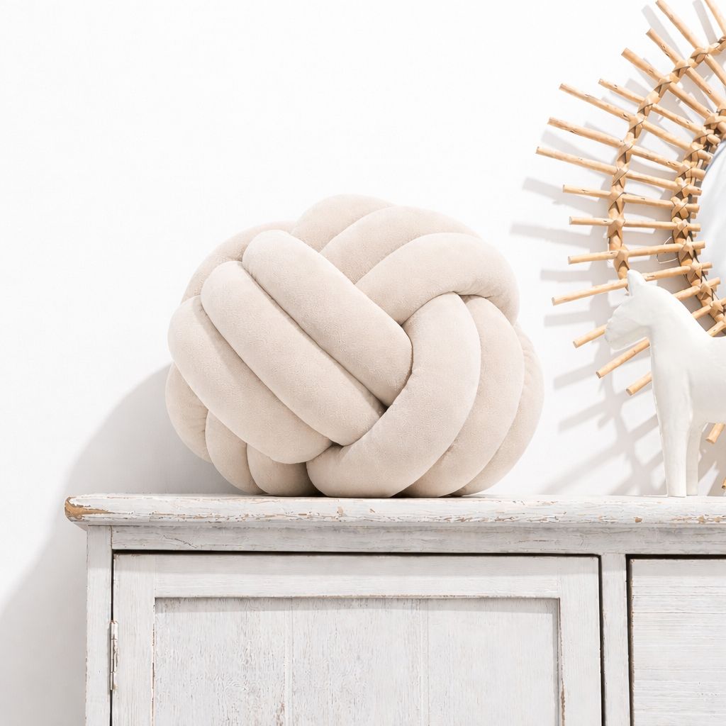 Modern Knot Accent Cushion - Urban Home