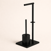 Toilet paper stand with brush - Urban Home