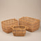 Woven Rattan Rectangular Storage Baskets - Urban Home