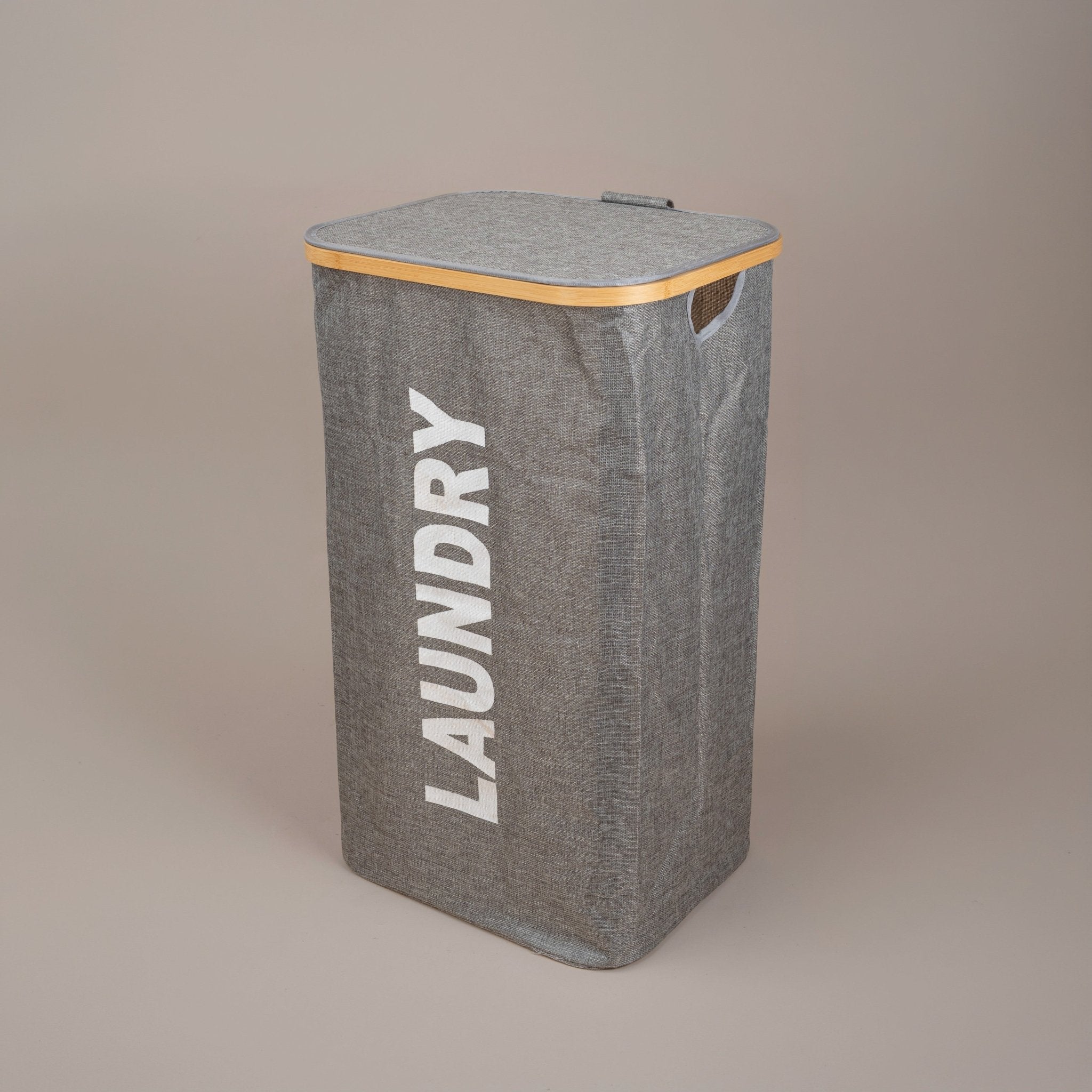 Compact Fabric Laundry Hamper - Urban Home