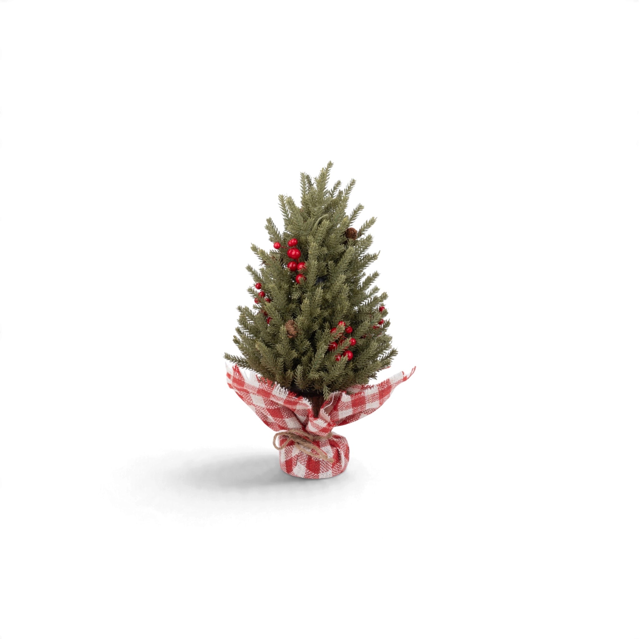 Pine Tree with Pinecones, Berries & Star Topper - 45cm