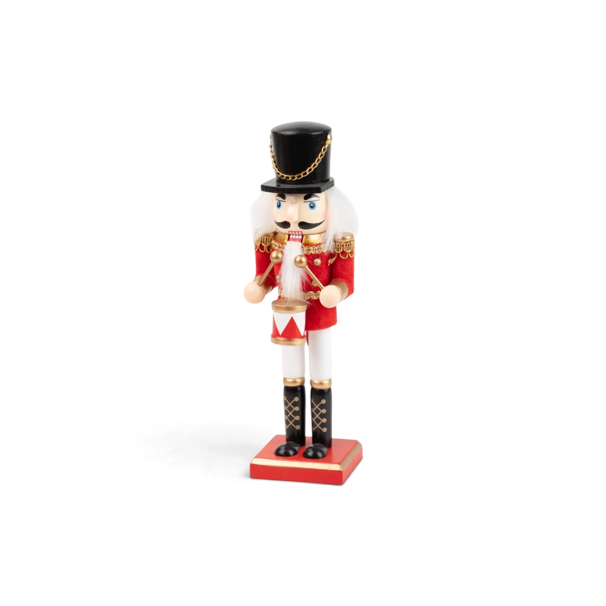 Red and White Nutcracker Set - 25cm
