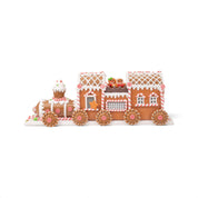 Gingerbread Train with LED Light