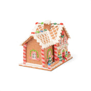 Gingerbread House with LED Light - Small