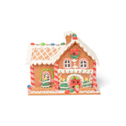 Gingerbread House with LED Light - Small