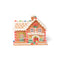 Gingerbread House with LED Light - Small